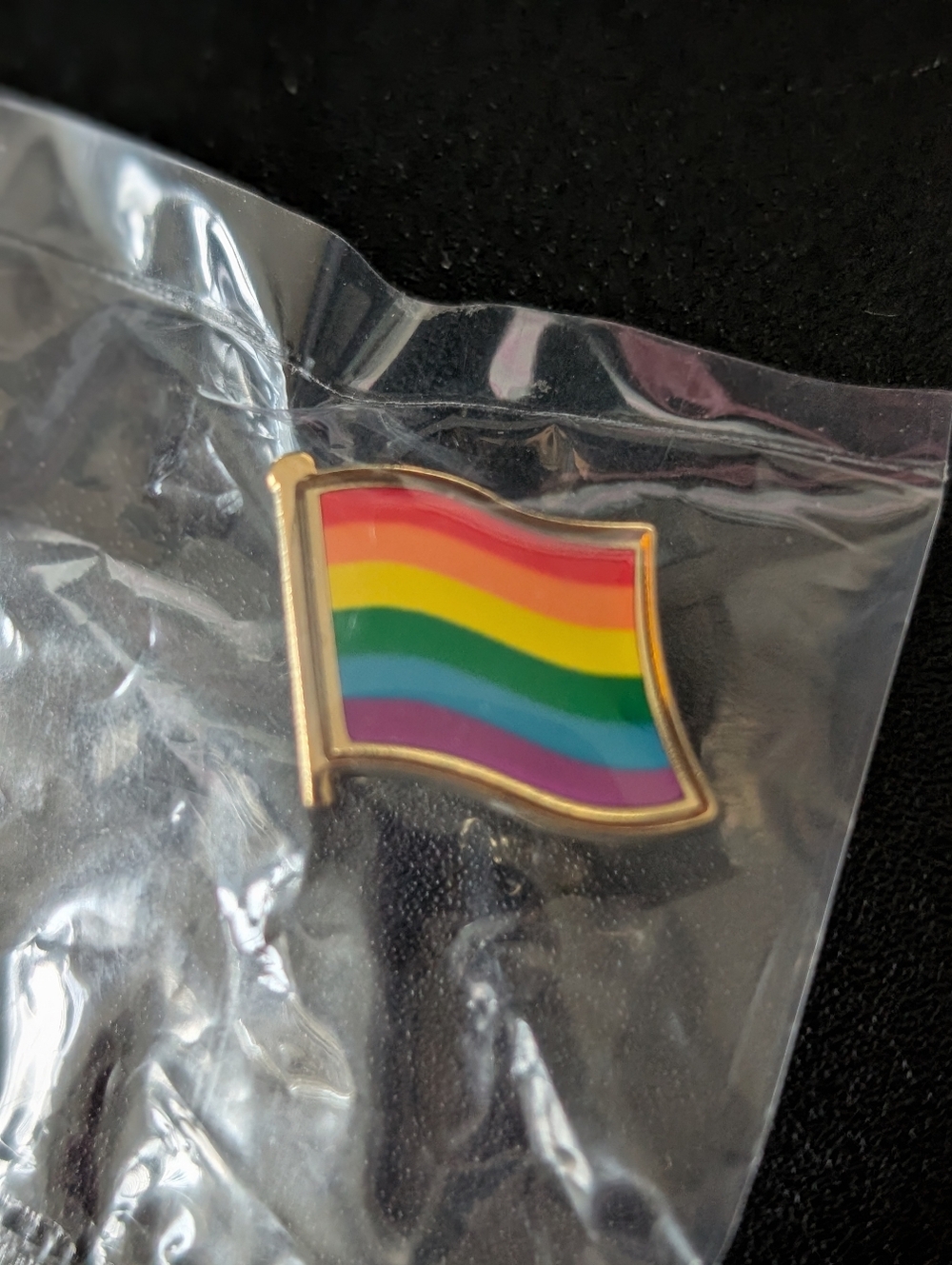 Rainbow Pride Flag Enamel Pin 🌈